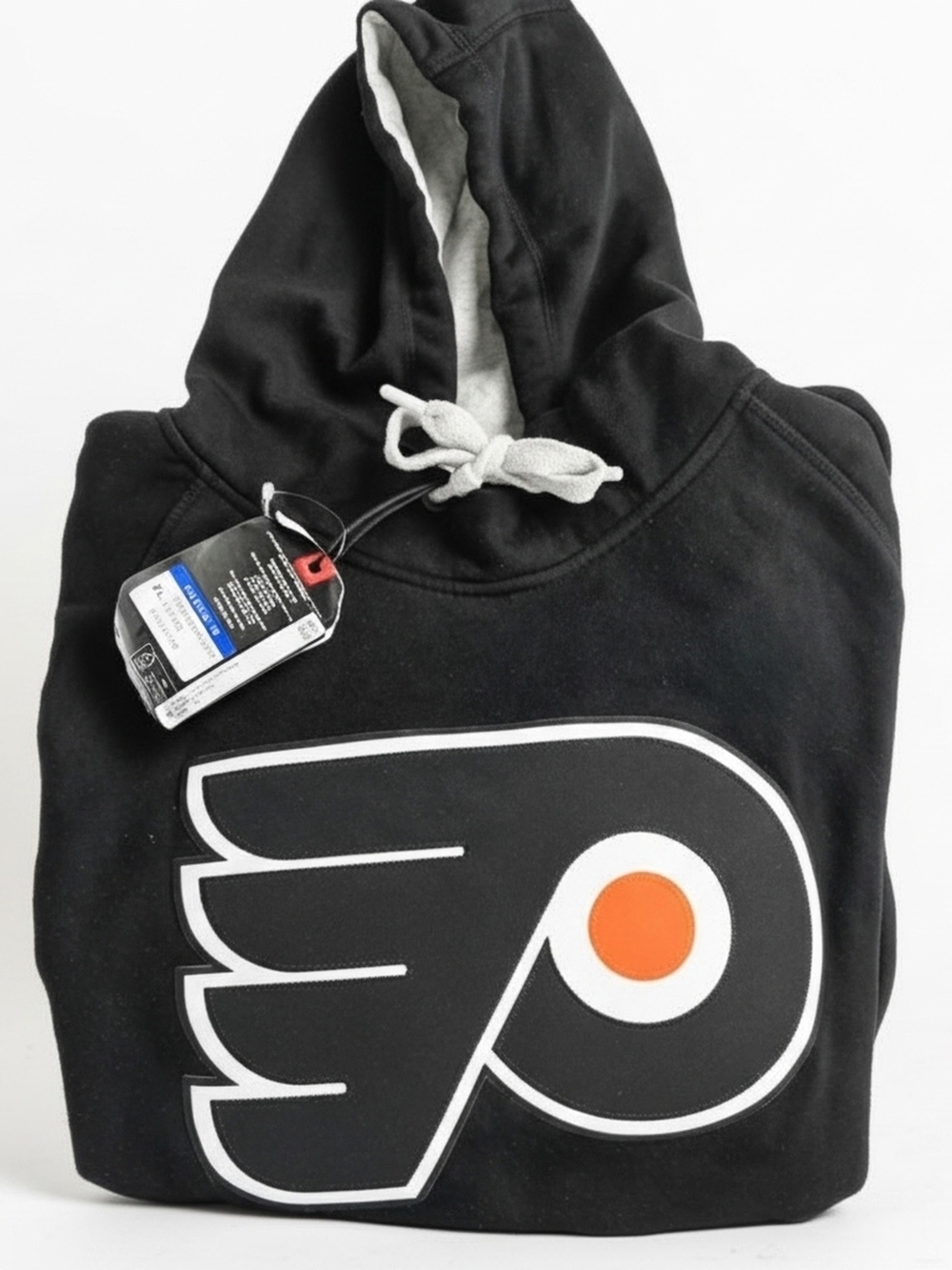 Flyers Men's Black Hoodie with Philadelphia Flyers Logo Size XL - Picture 3 of 7